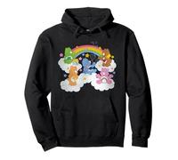 Care Bears Rainbows Bears Clouds Hearts And Stars Felpa con Cappuccio