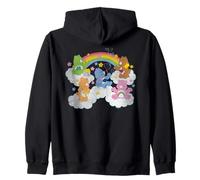 Care Bears Rainbows Bears Clouds Hearts And Stars Felpa con Cappuccio