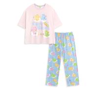 Care Bears Rosa Character Pigiama a maniche corte a gamba lunga Donne