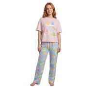 Care Bears Rosa Character Pigiama a maniche corte a gamba lunga Donne