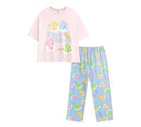 Care Bears Set Pigiama Lungo Personaggio Maniche Corte Donna (NS9239)