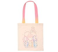 CYPBRANDS - Borsa shopper in tela Care Bears, beige, prodotto ufficiale