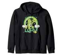 Care Bears St. Patrick's Day Lucky Bear Rainbow Portrait Felpa con Cappuccio