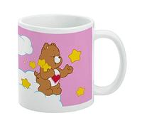 Care Bears - Tazza da caffè in ceramica con orsetto Tenderheart Bears, idea regalo per caffè, tè e bevande calde, 325 ml, colore: bianco