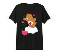 Care Bears Tenderheart Bear Fishing Hearts Maglietta Premium