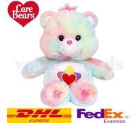 Care Bears True Heart Bear bambola di peluche pastello arcobaleno con licenza...