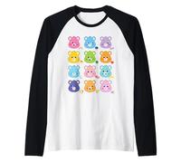 Care Bears: Unlock The Magic Bear Faces Maglia con Maniche Raglan