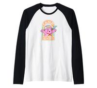 Care Bears: Unlock The Magic Cheer Bear Close-Up all-Star Maglia con Maniche Raglan