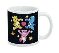 Care Bears: Unlock the Magic Funshine, tazza da caffè in ceramica Grumpy and Cheer, tazza regalo per caffè, tè e bevande calde, 325 ml, bianco
