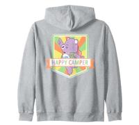 Care Bears: Unlock The Magic Happy Camper Share Bear Felpa con Cappuccio