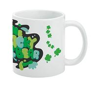 Care Bears: Unlock the Magic One Lucky Bears, tazza da caffè in ceramica, idea regalo per caffè, tè e bevande calde, 325 ml, colore bianco