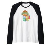 Care Bears: Unlock The Magic Reduce, Reuse, Recycle, Love Maglia con Maniche Raglan