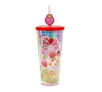 Care Bears X Fragola Shortcake 24-Ounce Carnival Coppa Con Paglia Topper Fascino