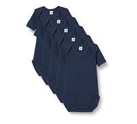 Care Body SS (5-pack), Body Maniche Corte Unisex - Bimbi 0-24, Dress Blues (772), 1-2 mesi