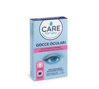 CARE for You Gocce Oculari per Occhi Stanchi, Applicabile con Lenti a Contatto, Monodosi 10x0,5ML