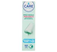 CARE for you, Spray Nasale Ipertonico - Spray Nasale Raffreddore ed Allergie, Soluzione con Acqua di Mare, per Inalazione e Aerosol, Adatto ad Ogni Età, 125ml