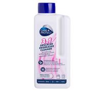 CARE + PROTECT 3 IN 1 LIQUIDO: decalcifica, sgrassa e igienizza universale | Per lavastoviglie e lavatrici; rimuove calcare e odori; azione profonda; uso mensile; compatibile con tutti i marchi