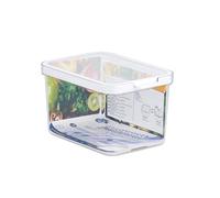 CARE + PROTECT Contenitore per alimenti smart. L’organizer per frigorifero, ottimamente impilabile, protegge gli alimenti dall'umidità e mantiene il cibo fresco più a lungo, 2.15 L