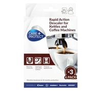 CARE + PROTECT Decalcificante Caffè e Bollitori, Universale - 3x6 bustine