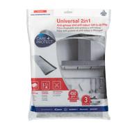 CARE PROTECT Filtro Universale Ritagliabile 2in1 Anti Grasso e Anti Odore