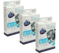 CARE + PROTECT - Sgrassatore 3 in 1 per Lavatrice, anticalcare e detergente igienico (Confezione da 3)