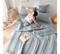 Care Spring Trapunta Stampata per Letto Matrimoniale, Trapunte Patchwork Morbide Reversibili, Copriletto per Letto, Copriletto in Cotone Leggero per Tutte Le Stagioni,G,200 * 230cm