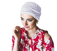 CAREBELL Turbante oncologico e per alopecia MAR in varie tonalità · Tessuto in bambù organico headwear, AVORIO 51, Taglia unica