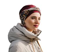 CAREBELL Turbante oncologico per chemioterapia/protezione per alopecia/morbido, confortevole e traspirante, ideale per pazienti con perdita di capelli/fatto a mano in Spagna.