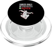 Career Goals Engineer Ninja Genio giocoso PopSockets PopGrip per MagSafe