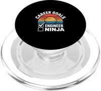 Career Goals Engineer Ninja Genio giocoso --- PopSockets PopGrip per MagSafe