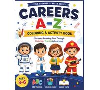 CAREERS A-Z: Coloring & Activity Book