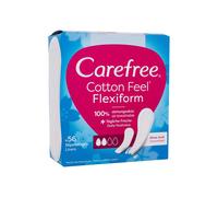 Carefree Cotton Feel 56Pc Per Donna (Pantyliner) Flexiform