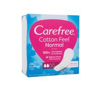Carefree Cotton Feel 56Pc Per Donna (Pantyliner) Normal