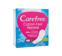 Carefree Cotton Feel 56Pc Per Donna (Pantyliner) Normal Aloe Vera