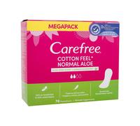 Carefree Cotton Feel 76Pc Per Donna (Pantyliner) Normal Aloe Vera