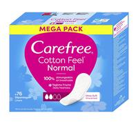 Carefree Cotton Feel Normal panty liners con cotton extract - Variant: 76 pezzi