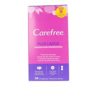 Carefree Plus Large Pantyliners 36 Units