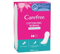 Carefree Salvaslip Carefree Cotton in cotone delicato, 44 pezzi