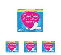 Carefree Salvaslip Cotton Feel Normal, 4 x 100