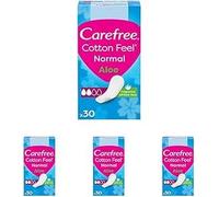 Carefree Salvaslip Cotton Feel Normal, 4 x 30