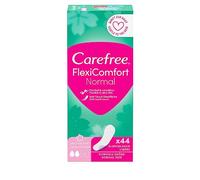 Carefree Salvaslip FlexiComfort Normal con profumo leggero, flessibile e ultra sottile per una sensazione di freschezza di lunga durata, taglia normale, 44 pezzi
