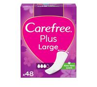 Carefree Salvaslip plus large + aloe, confezione da 1 (1 x 48 pezzi)