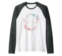 Careful I May Not Fight Back But My Angel Will |- Maglia con Maniche Raglan