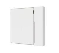 Careg; Letto francese verticale a scomparsa Breganze Sofà 140 con armadio 1 anta dx Bianco; Made in Italy.