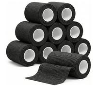 Carehabi 10 Rotoli di Bendaggio Autoadesivo, 10 cm x 4,5 m, Bendaggio Adesivo per Polso, Caviglie, Dita, Ginocchia
