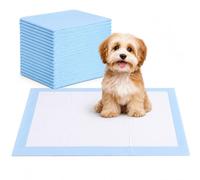 Carehabi 20 Pezzi Traversine Cani 60x90cm Tappetini Igienici per Cani e Cuccioli Asciugatura Rapida 5 Strati a Prova di Perdite