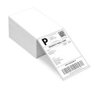 Carehabi 500 fogli Etichette di spedizione termiche 100 x 150 mm (4" x 6") Stampa Etichette Adesive Carta Adesiva per Stampante