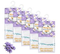 Carehabi Assorbi Umidità Armadio 5 Pack x 100g Sacchetti Deumidificatori Antimuffa per Armadio Deumidificatore Armadio per Wardrobe Cucina Camera da Letto Bagno