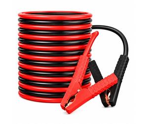 Carehabi Cavo di avviamento per auto, 2000 A, morsetto per cavo patch, 4,0 m, cavo di avviamento per motori a benzina