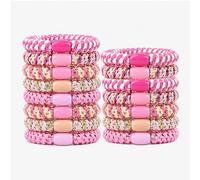 Carehabi Elastici Capelli Donna 15 Pezzi Elastici per Capelli Bambina Scrunchies Spessi e Resistenti Senza Metallo Anti-Strappo Mollettone Capelli Donna per Capeli Spessi, Lisci e Ricci